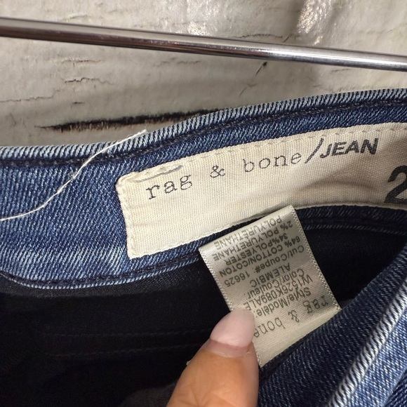 RAG & BONE Ankle Skinny Jeans alembic size 25 - Picture 6 of 9